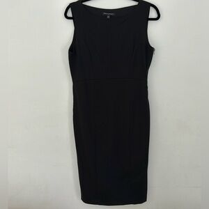 Banana Republic Black Fitted Dress Size 10